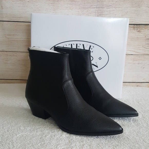 Steve Madden Shoes - New Steve Madden Cafe Leather Bootie